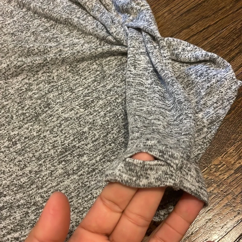 Athleta girl lightweight hooded long sleeve shirt L/12